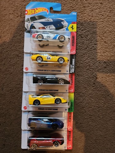 Hot wheels ferrari models - hot,