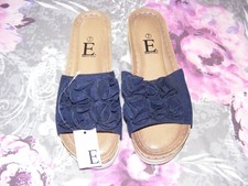Shoes By Emma Navy Sandals Size 7 New With Tag