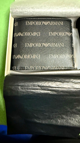 Emporio armani black logo - black,
