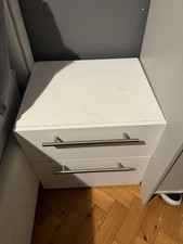 IKEA Malm White Bedside Table