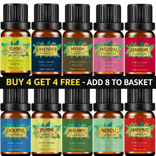 10ml essential oils - oils, 100%