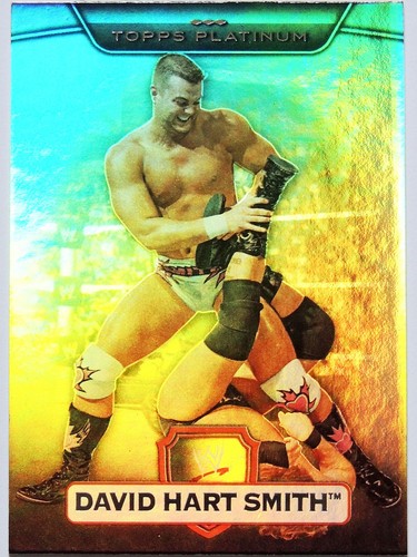 Wwe david hart smith topps - wwe,