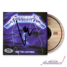 Lars Ulrich Signed Autographed