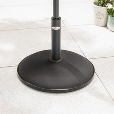 Christow Black Round 25kg Garden Parasol Base Adaptable Boxed