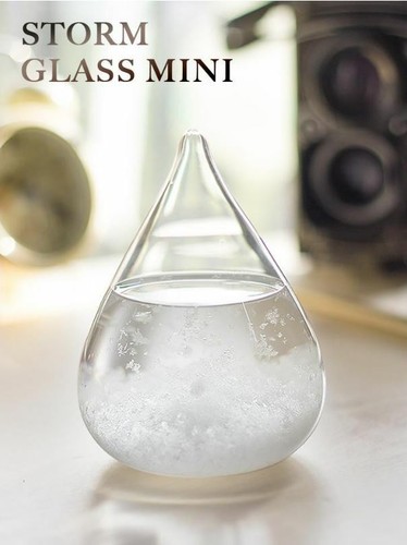 Storm glass barometer - storm,