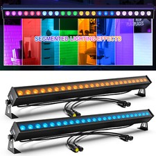 2X 192W Waterproof RGB 24LED