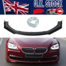 Carbon Front Bumper Lip Spoiler Splitter For BMW 6 SERIES M Sport 640 650 M6 UK