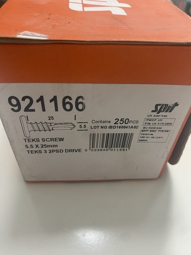 Spit teks screws - spit, 5.5mm