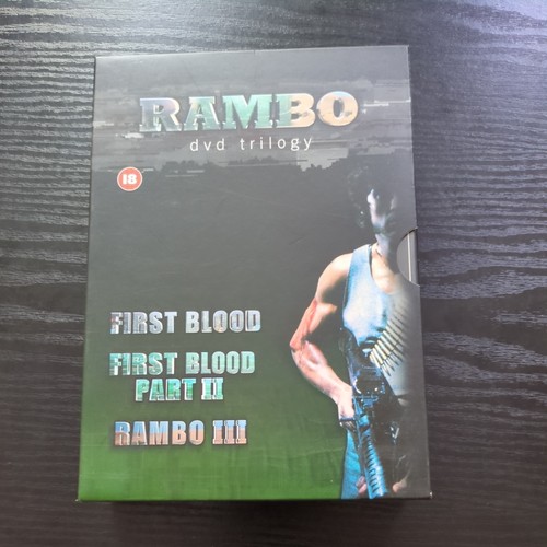 Rambo trilogy dvd box set - set,