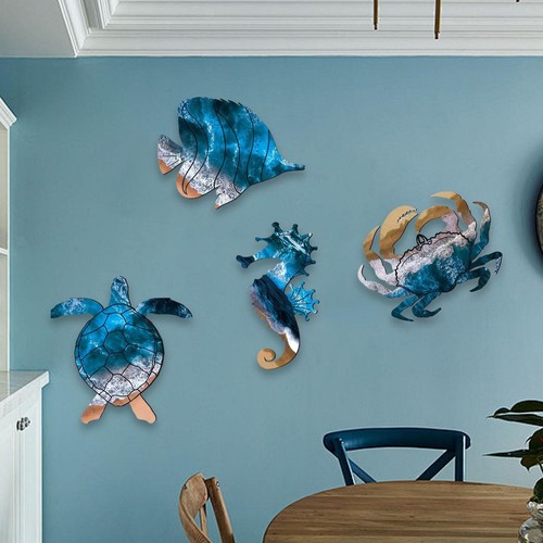 4pcs wooden sea turtle - 4pcs,