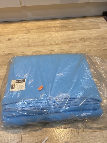 Witney blue blanket - blue, 240cm