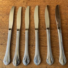 6 Vintage Oneida Stainless