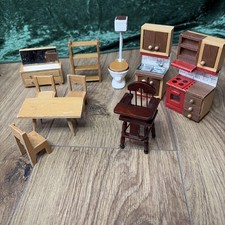 Vintage Dolls House Kitchen