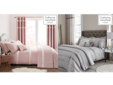 Catherine Lansfield Sequin Cluster Diamante Duvet Quilt Cover Set Or Accessories