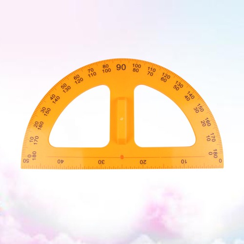 Geometry ruler protractor - geometry,