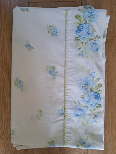 Vintage floral cotton flat - vintage,