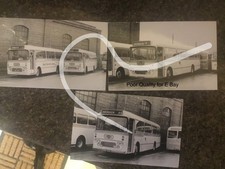 Bluebird Northern Scottish Alexander Y Type 1960s 3 Bus Photos @ Depot Aberdeen