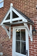 HANDMADE timber Door Canopy