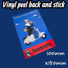 Lambretta  Vinyl Sticker