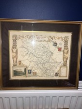 Framed Map of West Riding of