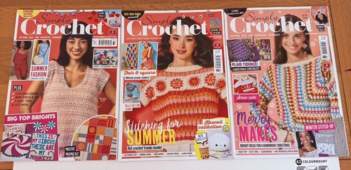 Crochet magazines bundle - magazines, x