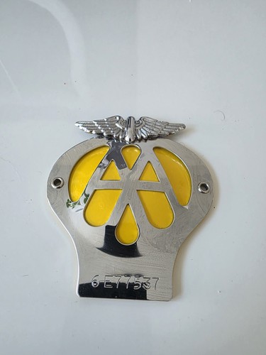 Classic car badge serial - badge,