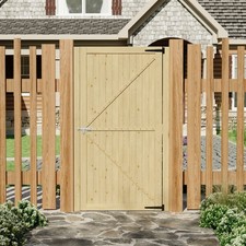 Wooden Gate Garden Pedestrian