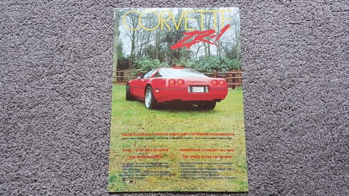 Corvette sales leaflet - zr-1,