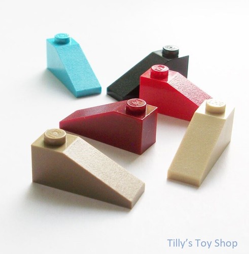 Lego 1x3 slope brick - -,
