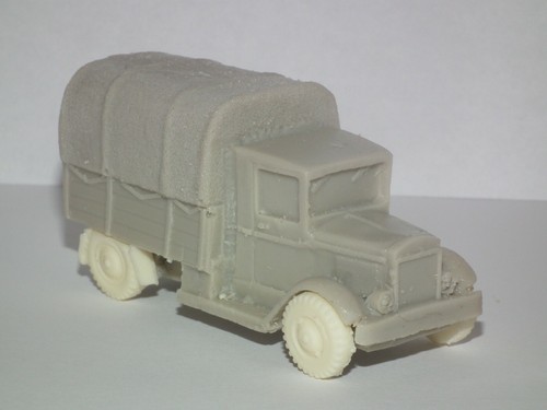 Wwii british lorry with - british, canvas
