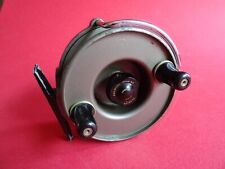 A VINTAGE 4" EARLY MODEL WIDE DRUM J W YOUNG WINDEX MOOCHING/TOLLING/FLY REEL