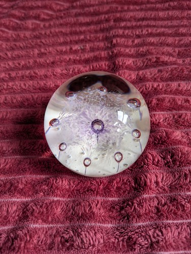 Selkirk glass paperweight - selkirk,