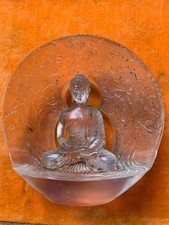 Excellent Large Chinese Old Crystal Hand Made *Buddha* Statue