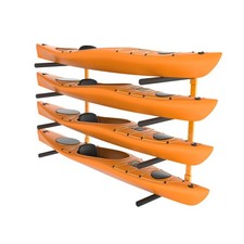 Kayak Storage Wall Mount Hanger Rack for 4 Canoe Paddle Kayak Hanging Hook