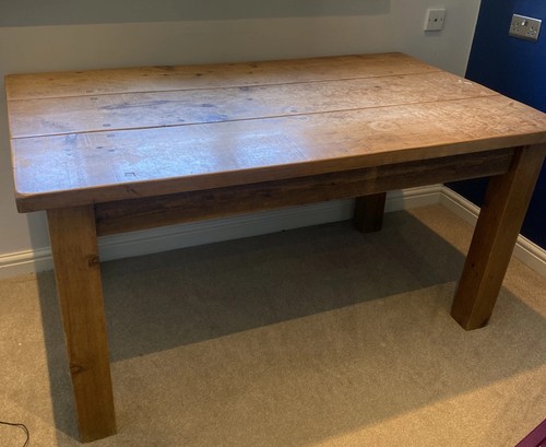 Rustic solid wood - solid, table