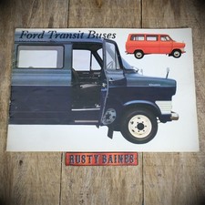 Original Van Brochure, Ford