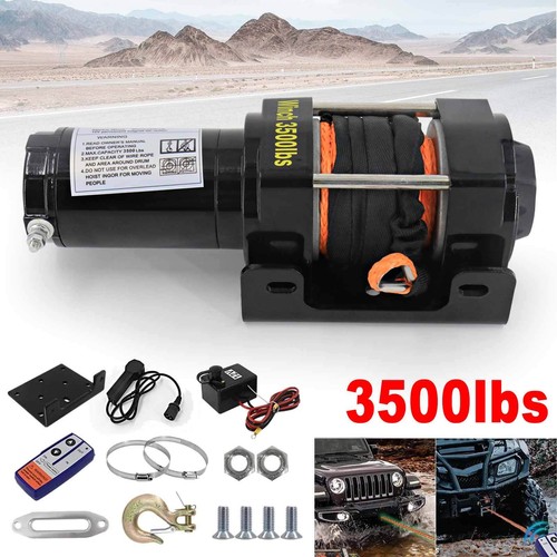 Electric winch 3500lbs - 3500lbs, 12v
