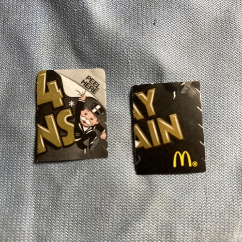 Mcdonalds vintage monopoly - mcdonalds,