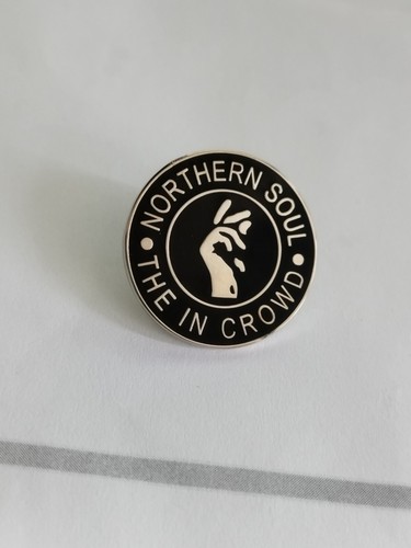 Northern soul pin badge - northern,