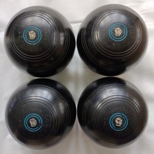 Henselite Championship Size 4 15/16 Super Grip Heavyweight Model Bowls Set Of 4