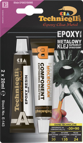 Technicqll metal epoxy glue - metal,