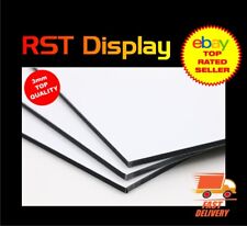 Aluminium Composite Sheet 3mm (Dibond) White Panel Sign Board Plain A1 Sheets