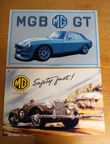 Cars metal signs x - signs, 18"