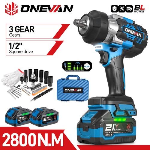 Cordless impact wrench - wrench, 1/2"