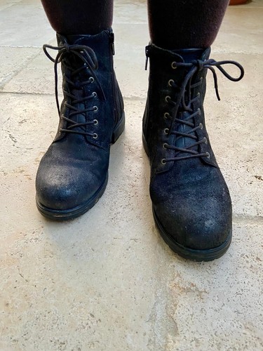 Vagabond biker boots - vagabond, black