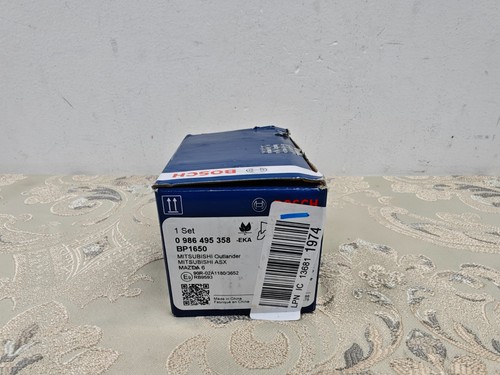 Bosch bp1650 brake pads - -,