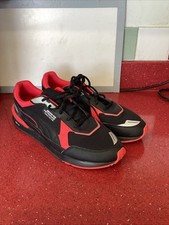 PUMA Mapf1 Low Racer Lace Up  Mens Black Sneakers Casual Shoes 30684304