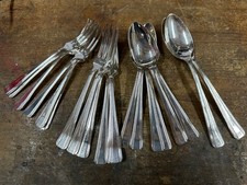 Quality Francis Howard of Sheffield 20 pieces silver plated cutlery Art Deco