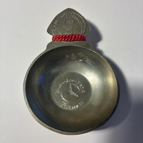 Vintage pewter tastevin - vintage,