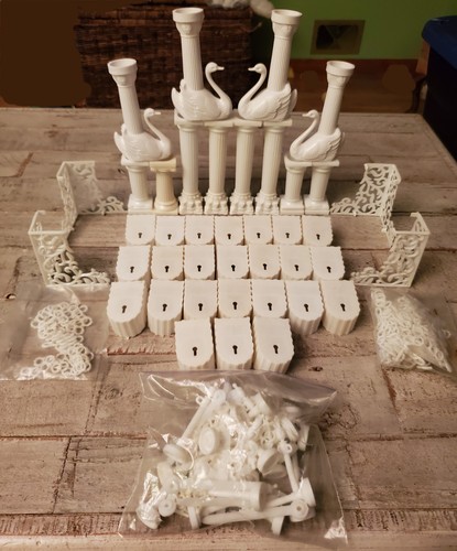 Huge vintage wilton cake - vintage,